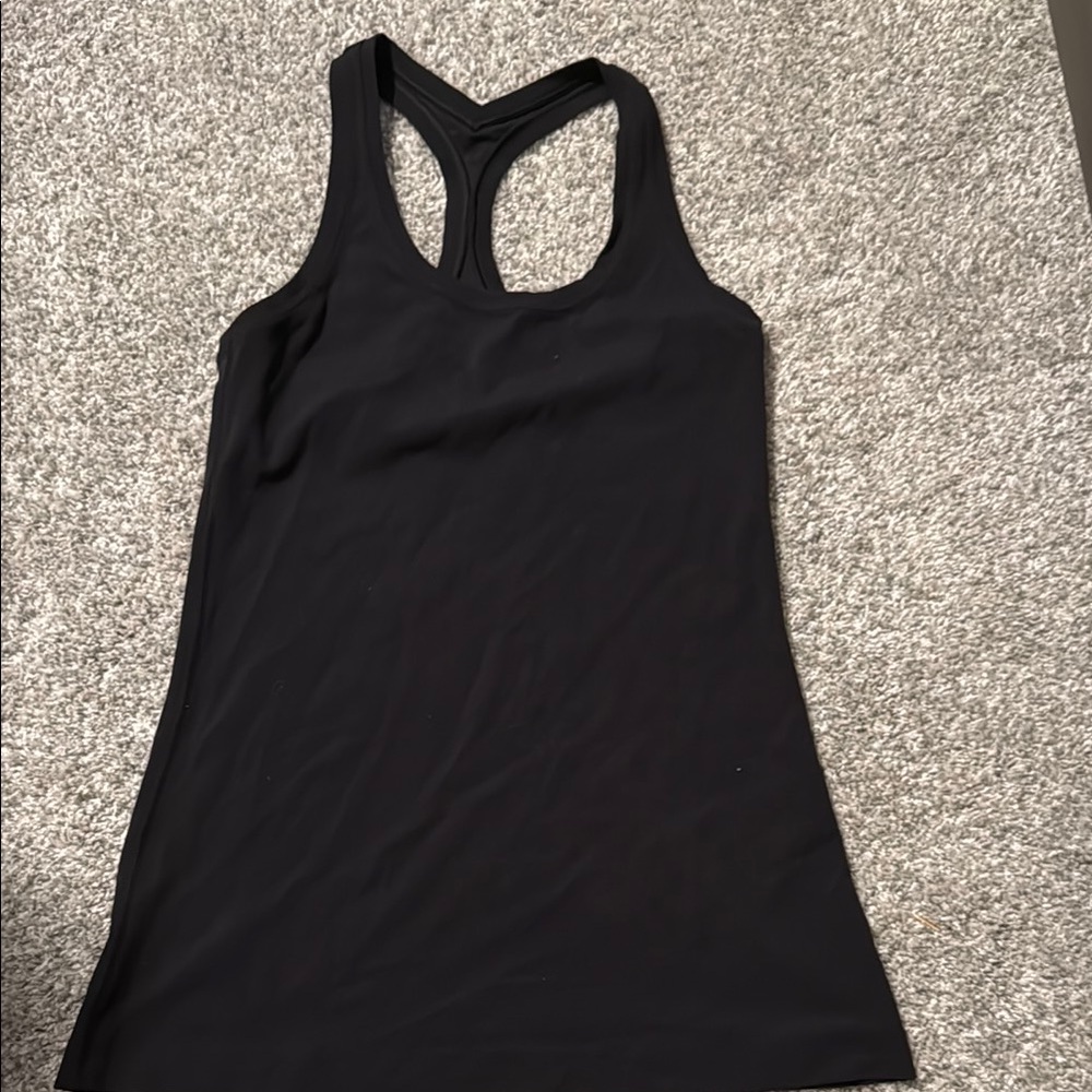 Lululemon Black Racerback Tank